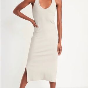 NWOT Old Navy Ribbed Halter Dress (Size Large)